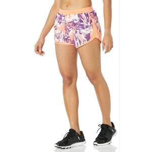 Under Armour Women's Shorts Loose Fly By 2.0 Printed Multicolor Size XL EUC